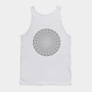 Bike Chain Mandala Tank Top